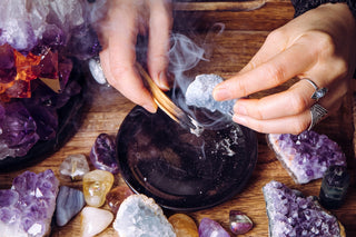 cleanse and charge crystals for beginners