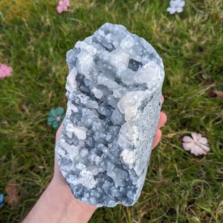 A beautiful apophyllite geode