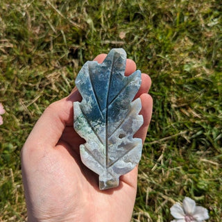 Moss Agate Leaf