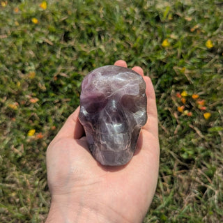 Pink Fluorite Skull