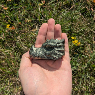 Pyrite Dragon Heads