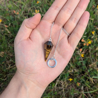 Tiger's Eye Pendulum