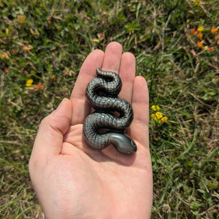 Silver Sheen Obsidian Snakes